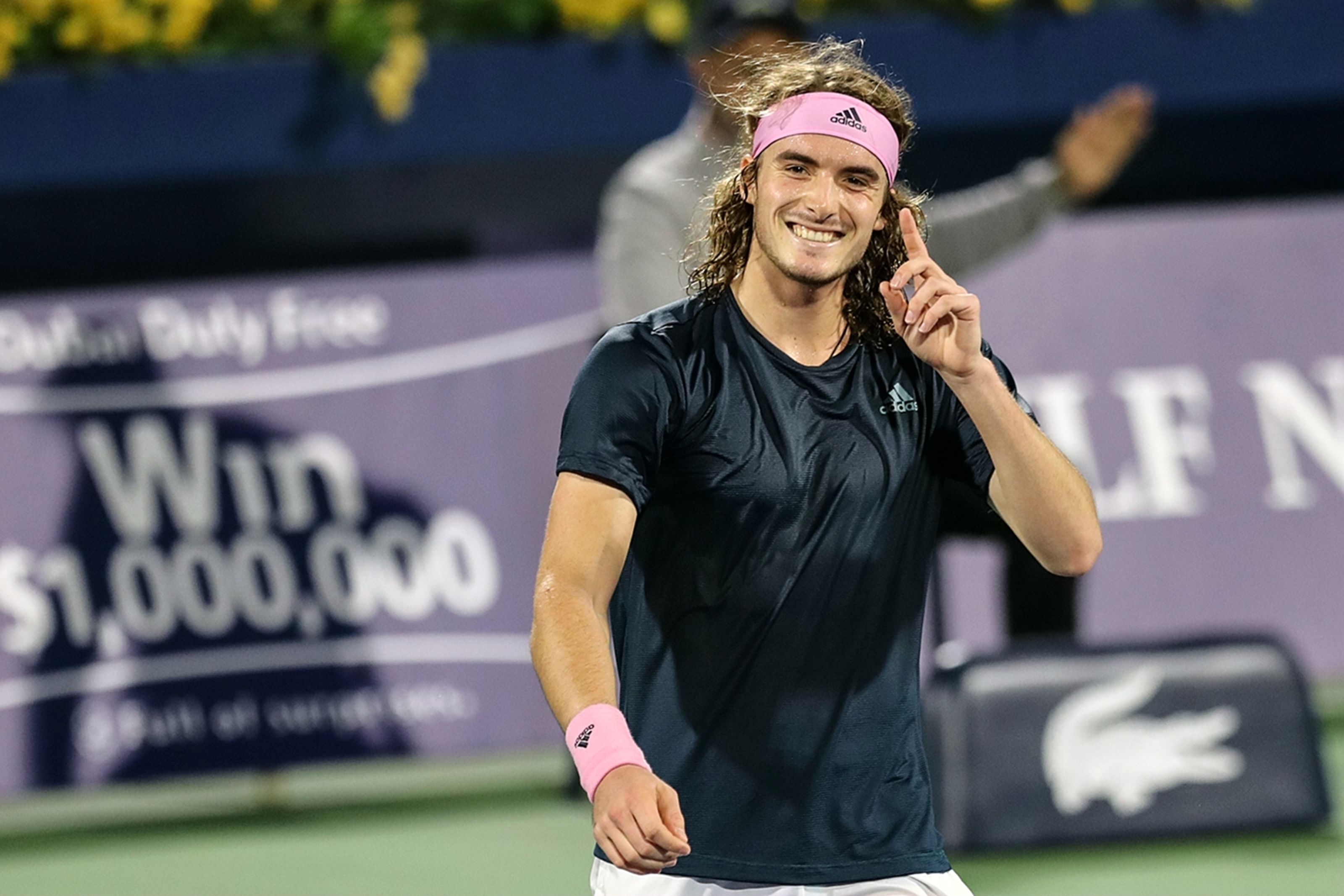 美国网球队强势意大利网球队，西西帕斯惊艳世界